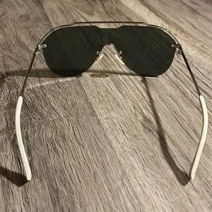 Fendi | Accessories | Fendi Silver Chrome Mirror Aviator  display picture 3
